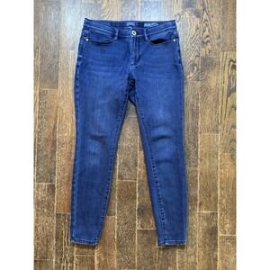 J. Jill Denim Jeggings Soft Ultra-Stretch Size 4 (29x26.5) Dark Wash Low Rise
